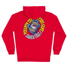 Santa Cruz Pokémon TCG Hand Mens Zip Hoodie Red