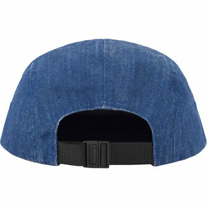 Supreme Coated Denim Camp Cap Royal