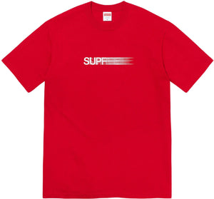 Supreme Motion Logo Tee Red SS'23