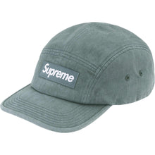 Supreme FW24 Denim Camp Cap Teal