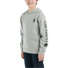 Carhartt Kids Long Sleeve Graphic Sweatshirt Heather Grey