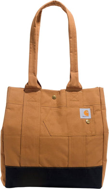 Carhartt Verticial Snap Tote Bag Carhartt Brown