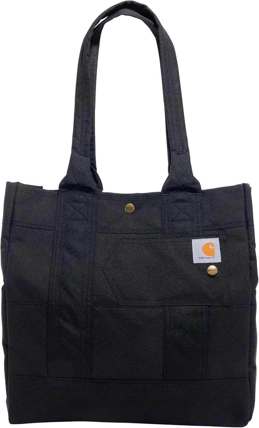 Carhartt Verticial Snap Tote Bag Black