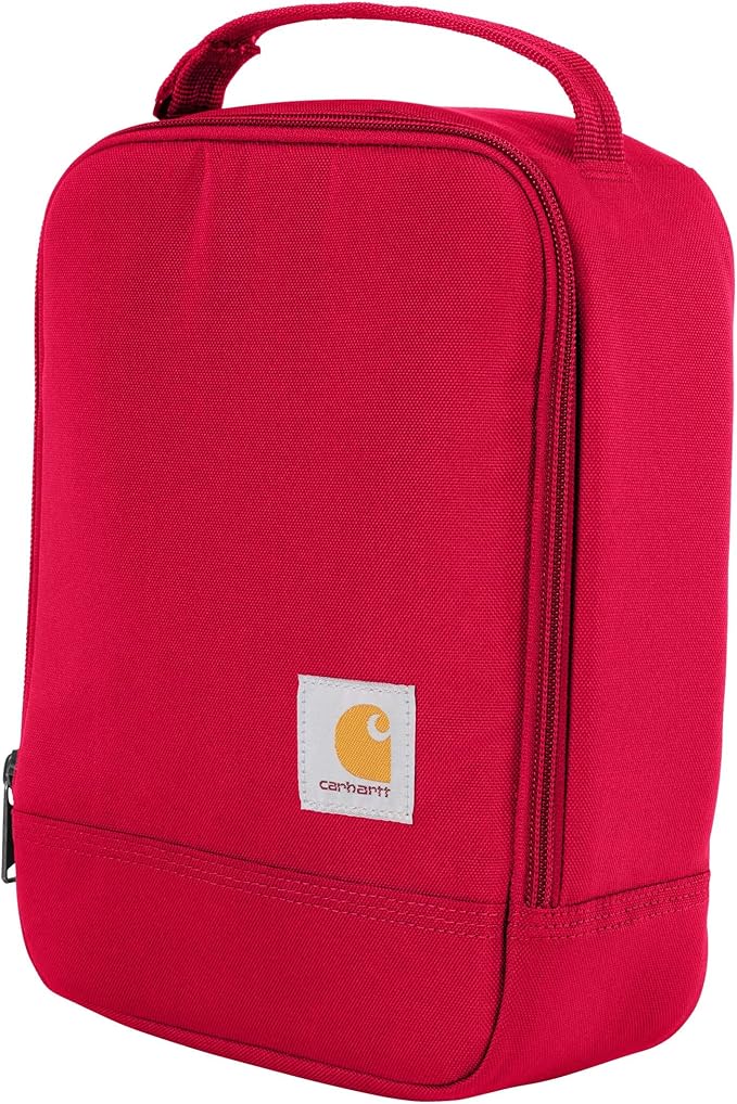 Carhartt Insulated 4 Can Lunch Cooler Red