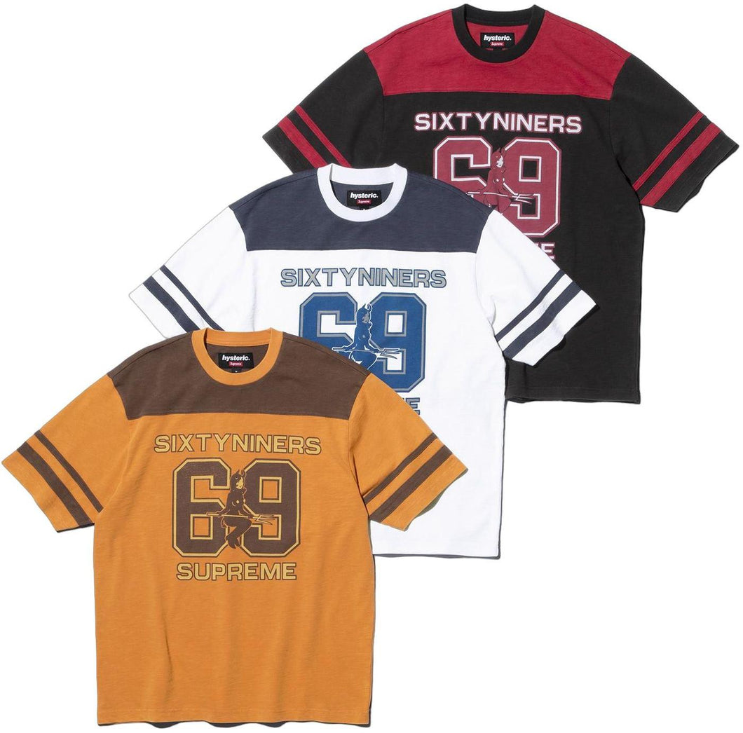 PREORDER SUPREME®/HYSTERIC GLAMOUR 69 FOOTBALL TOP