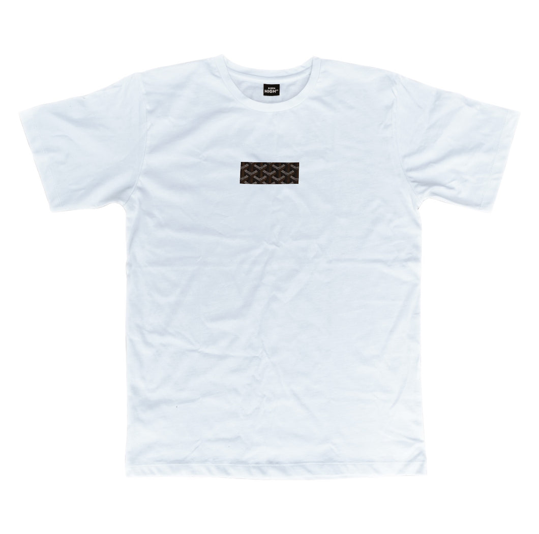 High Street NY Goya'll Box Tee White Blk