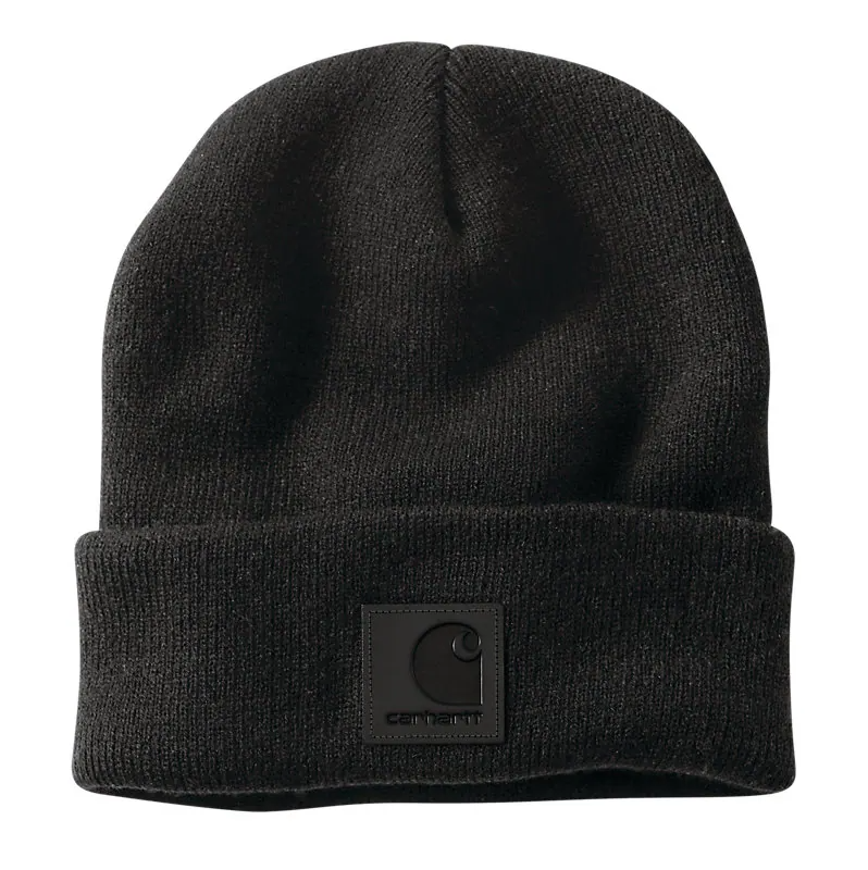 Carhartt Tonal Patch Beanie Black