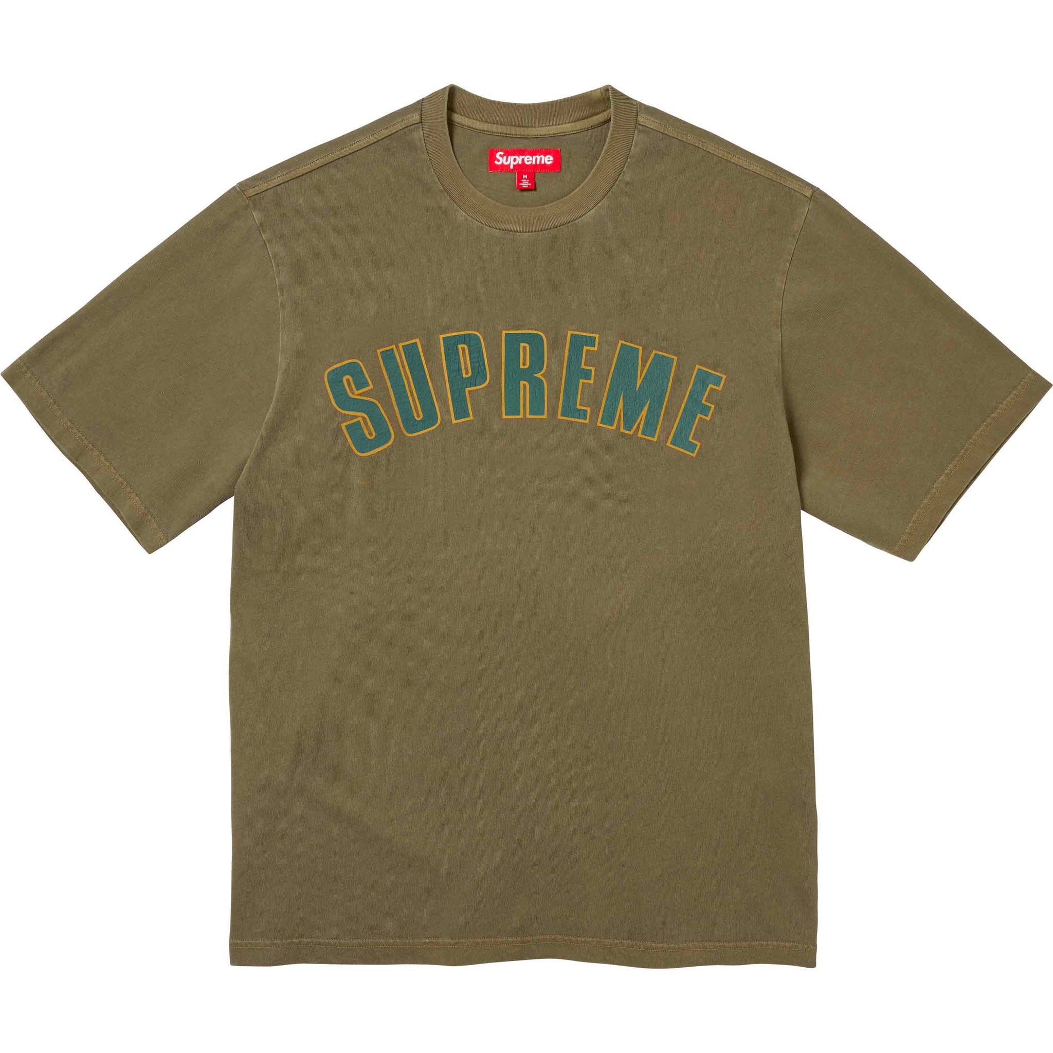 Supreme Cracked Arc S/S Top Olive – BASEMENT_HK