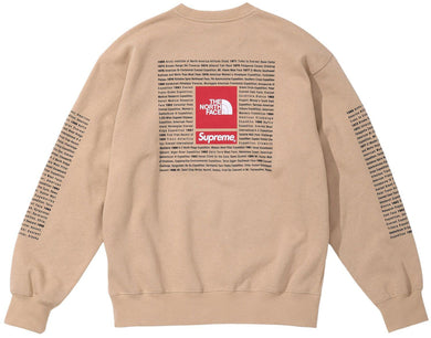 Supreme® The North Face® Crewneck Tan