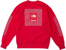 Supreme® The North Face® Crewneck Red