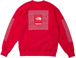 Supreme® The North Face® Crewneck Red