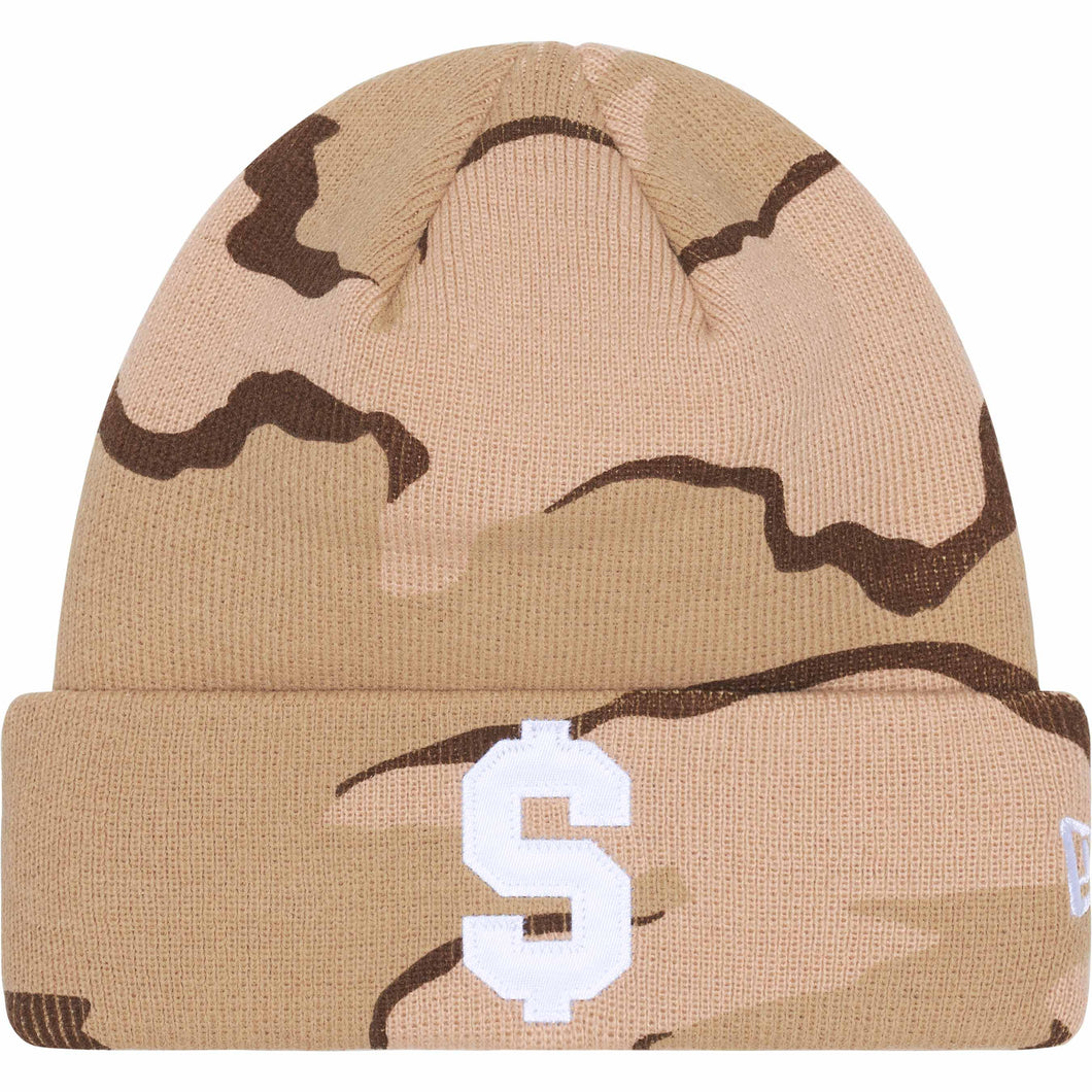 Supreme New Era® $ Beanie Dessert Camo