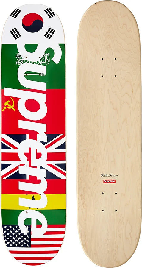 Supreme Flags Skateboard