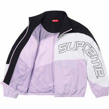 Supreme Curve Track Jacket Purple