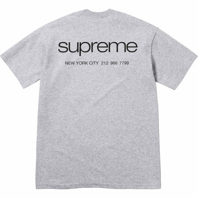 Supreme NYC Tee Black