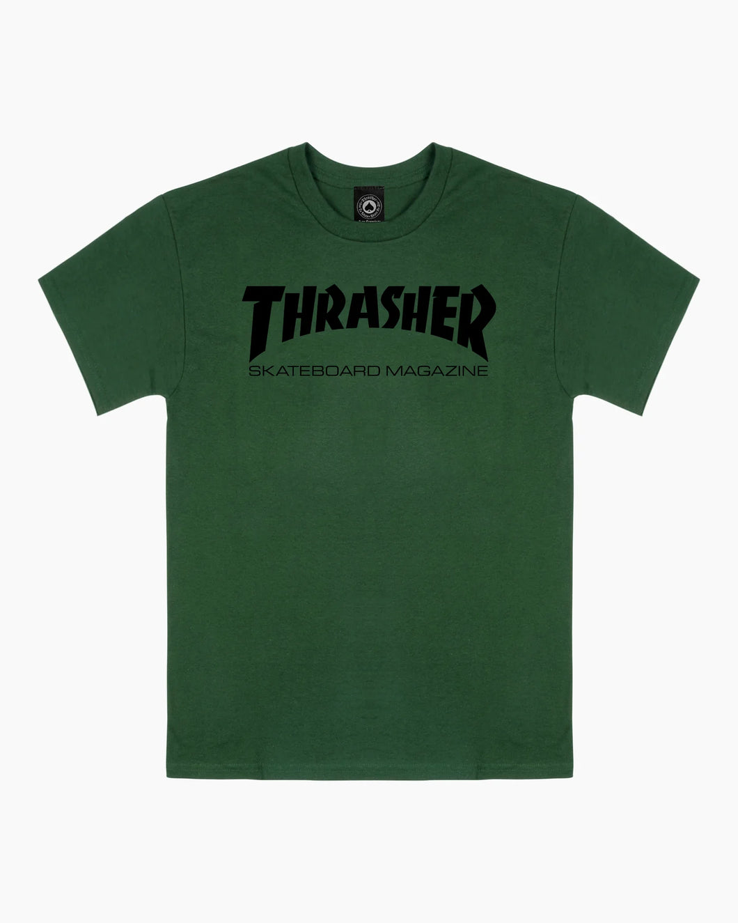 Thrasher Mag Logo Tee Army Green