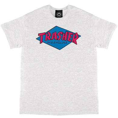 Thrasher V1 Tee Ash Grey