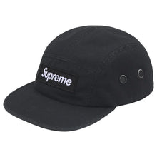 Supreme SS26 Military Camp Cap Black