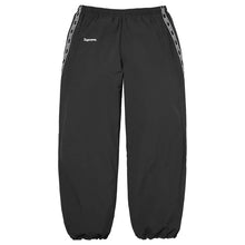 Supreme SS26 Logo Taping Track Pant Black