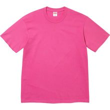Supreme Backwards Tee Fuchasia