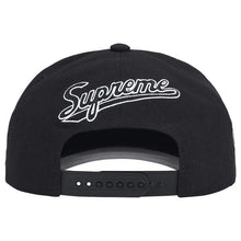 Supreme SS26 World Famous S Logo 6-Panel Black