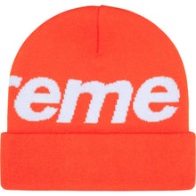 Supreme Big Logo Beanie Orange