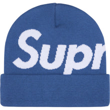 Supreme Big Logo Beanie Slate