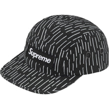 Supreme FW24 Military Camp Cap Black Raindrop