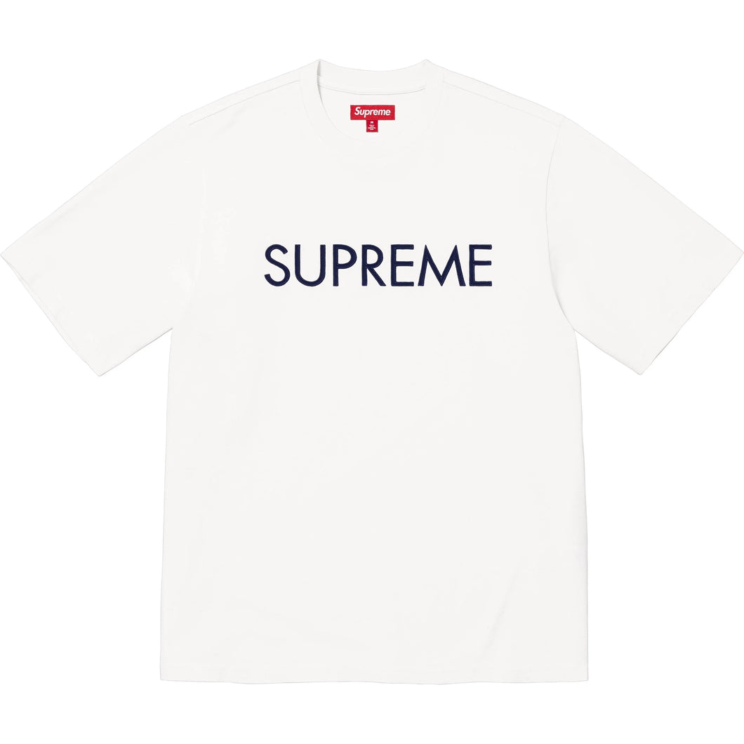 Supreme Capital SS Top White