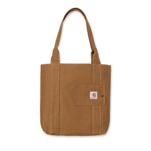 Carhartt Verticial Open Tote Bag Carhartt Brown