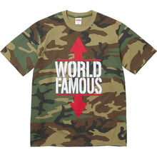 Supreme World Famous Tee Camo