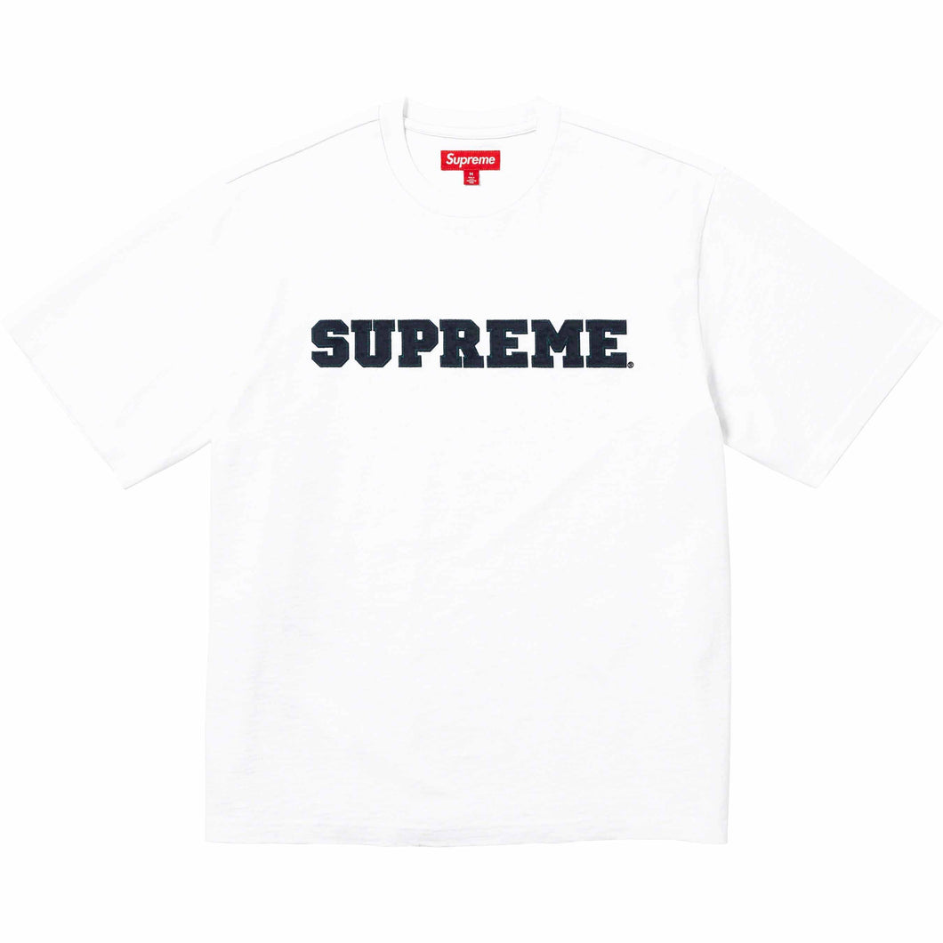 Collegiate S/S Top White