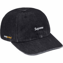 Supreme Cordura® Denim Small Box 6-Panel Black