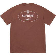 Supreme Crest Tee Brown