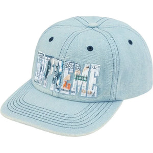 Supreme SS26 Embroidered Money Logo 6-Panel Denim – BASEMENT_HK
