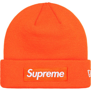 Supreme New Era® Box Logo Beanie Dark Orange