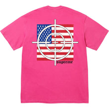 Supreme Target Tee Fuchsia