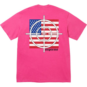 Supreme Target Tee Fuchsia