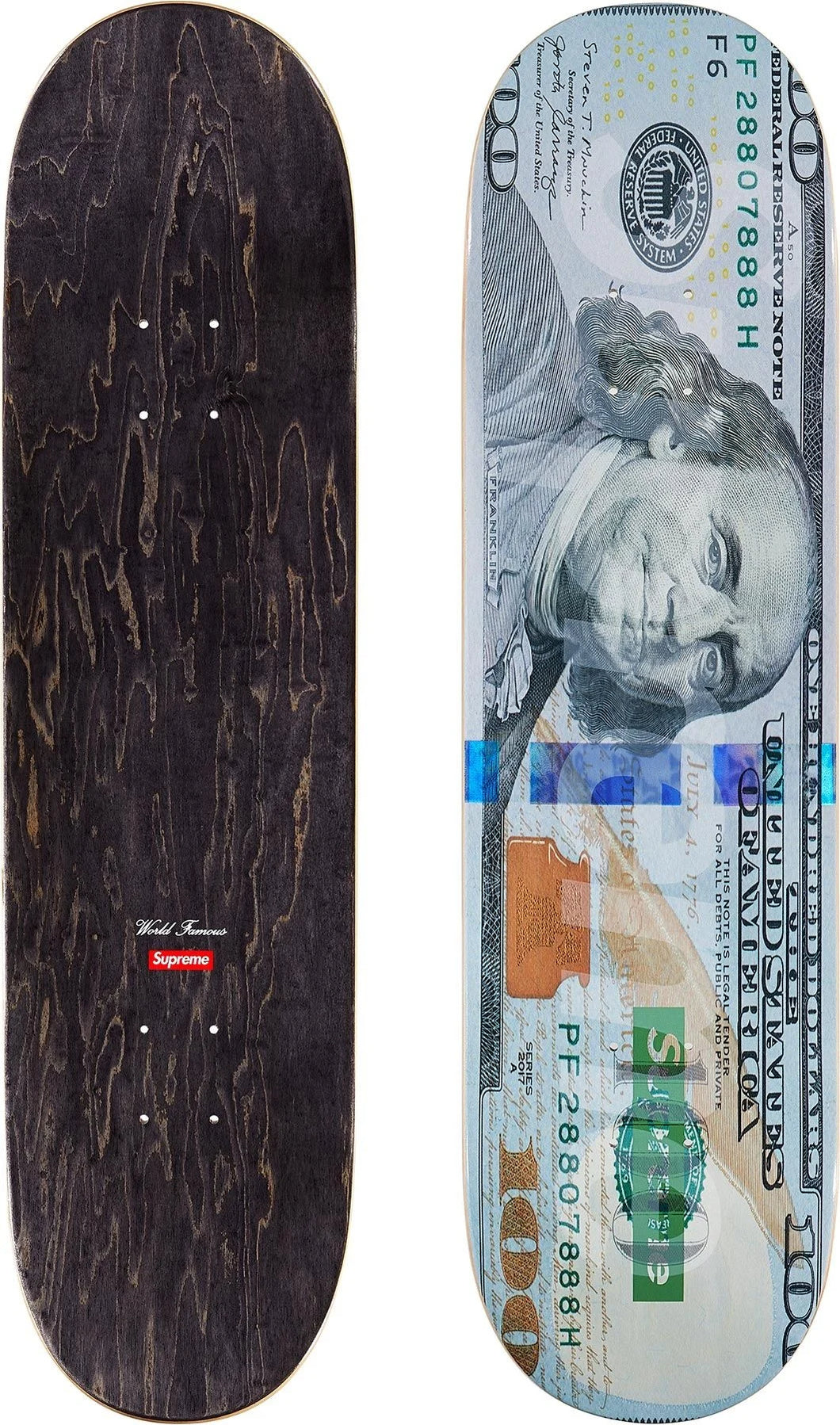 Supreme Money Logo Skateboard