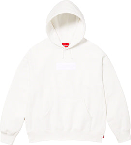 Supreme Box Logo Hooded Sweatshirt White FW23