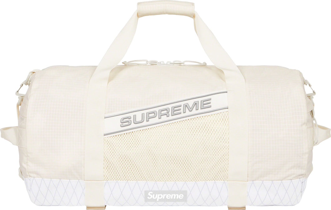 Supreme 55th Duffle Bag White