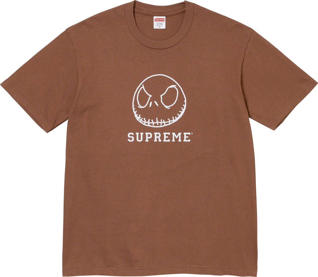 Supreme Skeleton Tee Brown