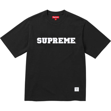 Supreme Collegiate Applique S/S Top Black