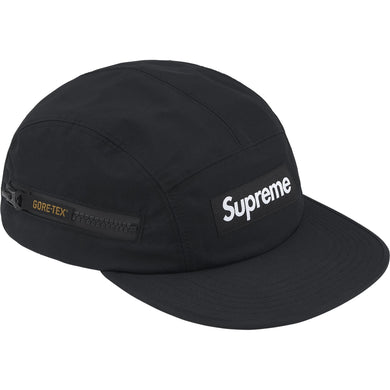 Supreme Gore Tex Zip Pocket Camp Cap Black