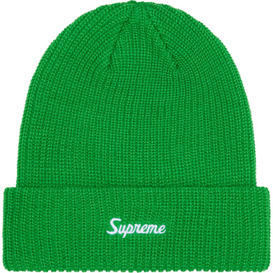 Supreme Loose Gauge Beanie Green