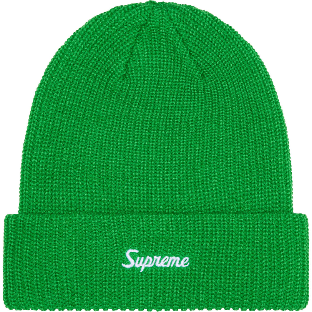 Supreme Loose Gauge Beanie Green