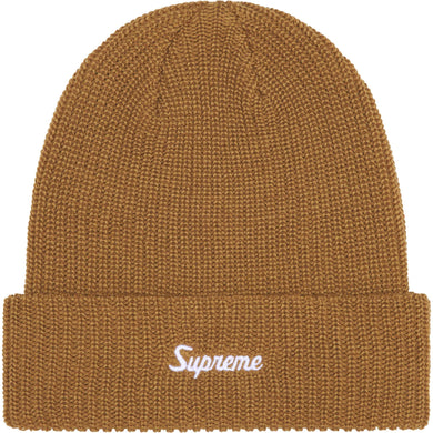 Supreme Loose Gauge Beanie Tan