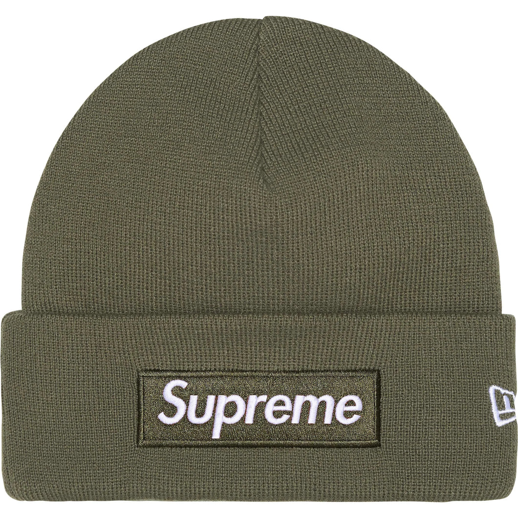 Supreme FW25 New Era® Box Logo Beanie Olive