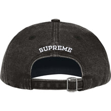 Supreme FW25 Pigment Coated Canvas S Logo 6 Panel Black