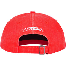 Supreme FW25 Pigment Coated Canvas S Logo 6 Panel Bright Orange